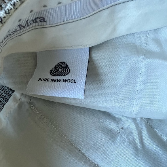 MaxMara wool check cropped pants - Picture 4 of 10